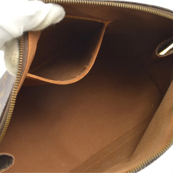 100% authentic LOUIS VUITTON ALMA HANDBAG PURSE MONOGRAM CANVAS - Picture 8 of 10